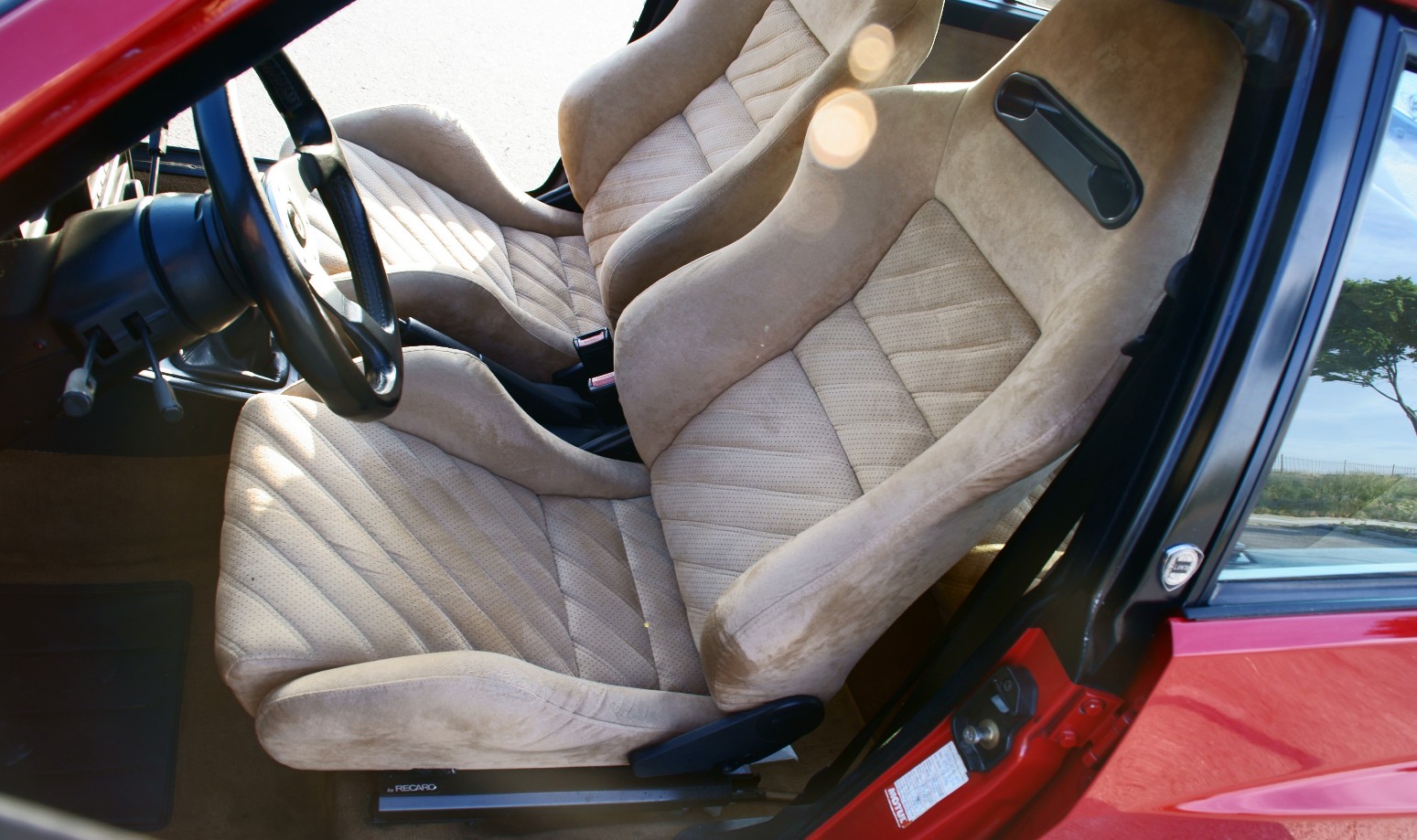A medida protectora Recaro funda del asiento-Lancia Delta evo integral