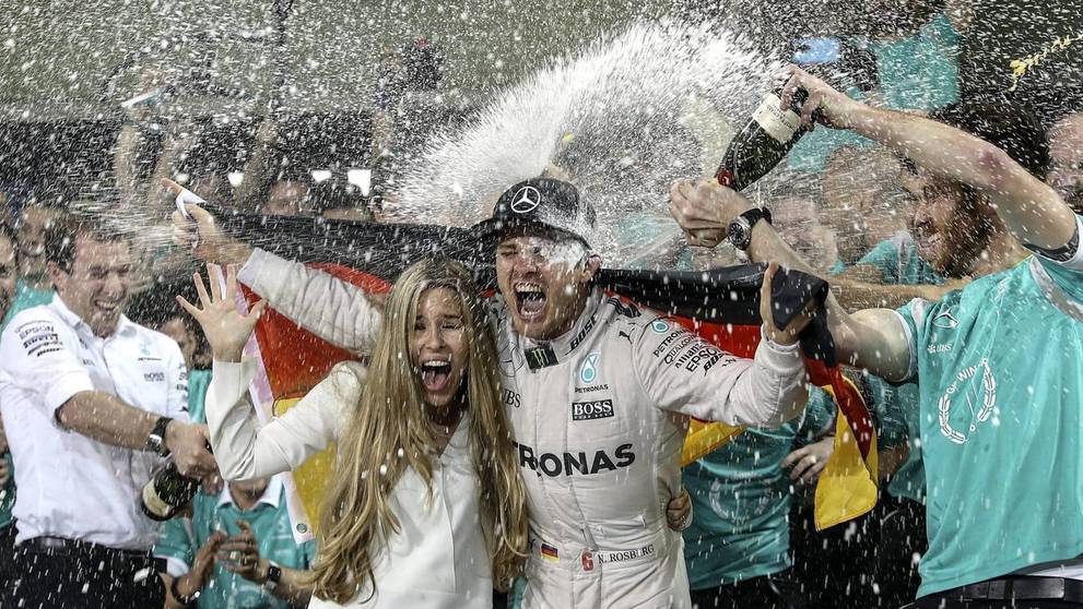 Nico Rosberg celebracion